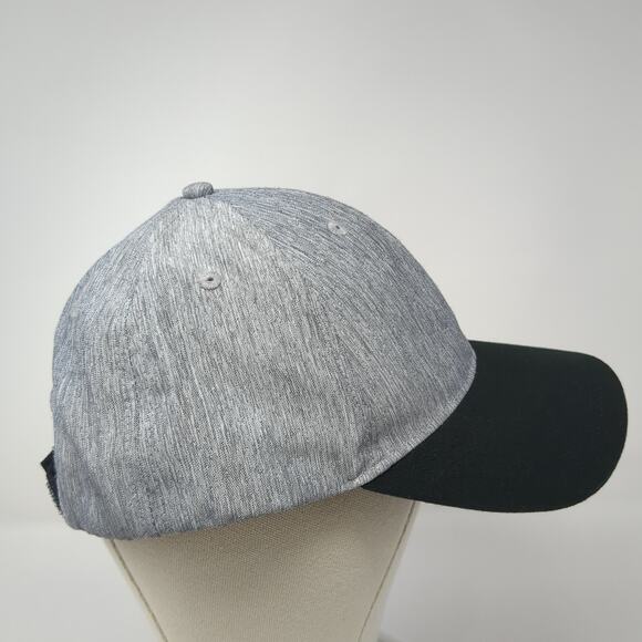 Zoetis Strapback Hat Gray One Size Adjustable Colorblock Vent Holes - Picture 5 of 9